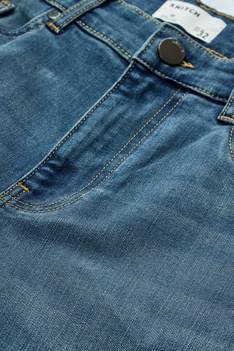 SNITCH  Slim Fit Stretch Jeans for Men | Best Price UAE